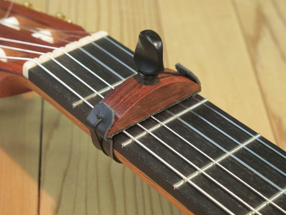 Fydun Capodastre de guitare Guitare acoustique Capo solide en bois